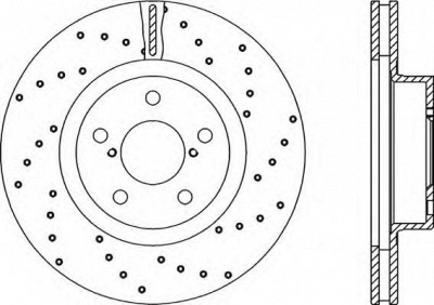 OPEN PARTS bdrs149325 -  Тормозной диск